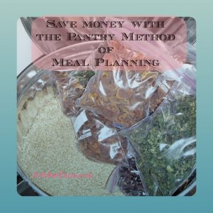 pantry method of meal planning