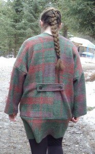 Saori Jacket back with belt detail