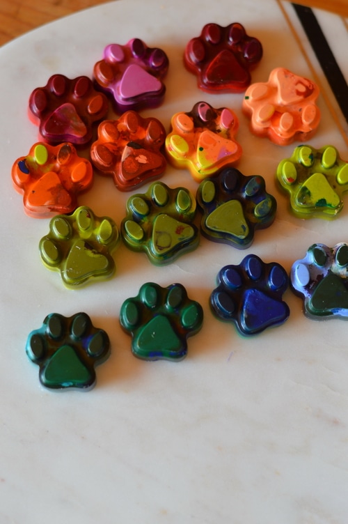 recycled crayons