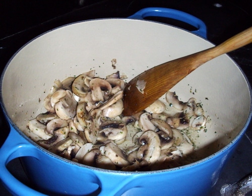 Homemade Cream of Mushroom Soup