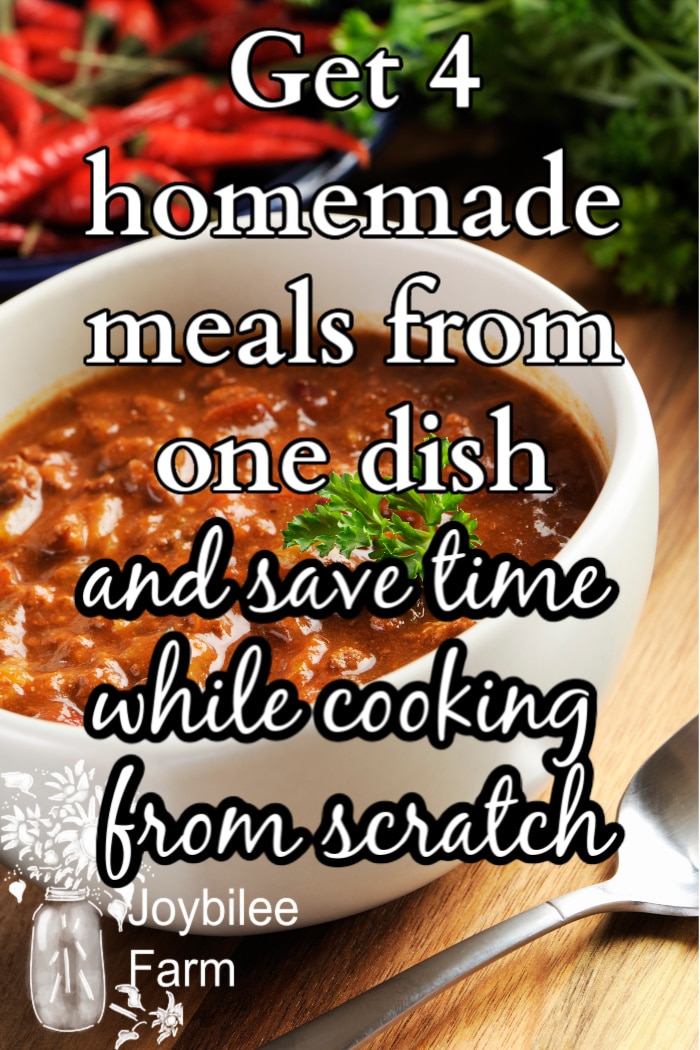 homemade meals to save time cooking from scratch