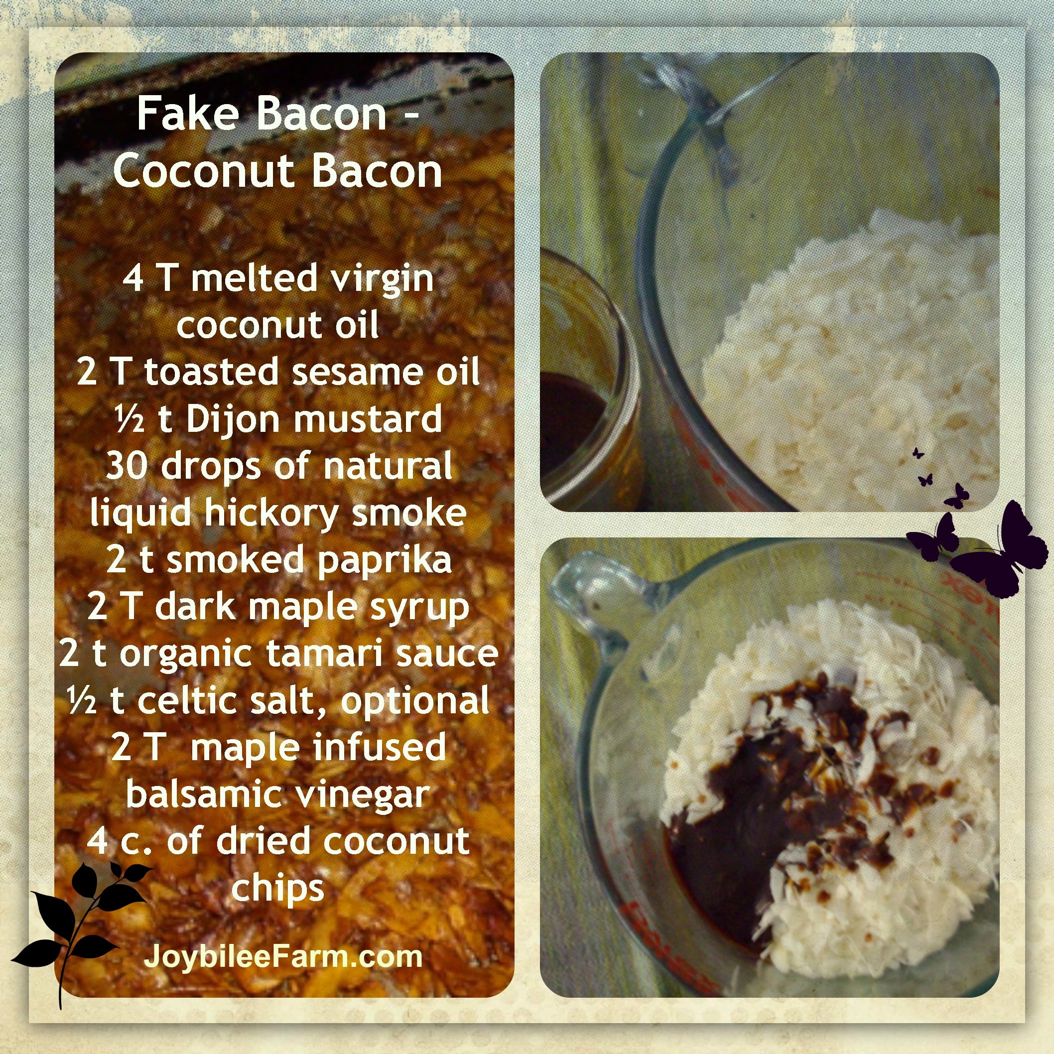 fake bacon