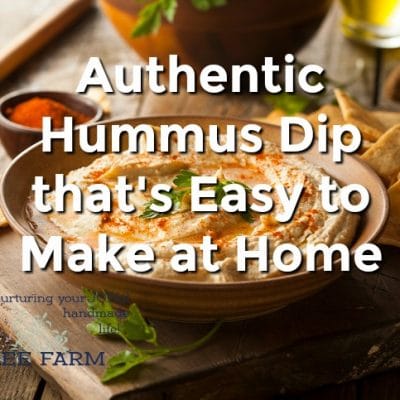 Authentic Hummus Dip that’s Easy to Make at Home