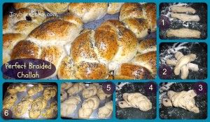 Challah collage
