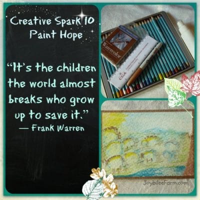 Creative Spark 10 – Paint Hope