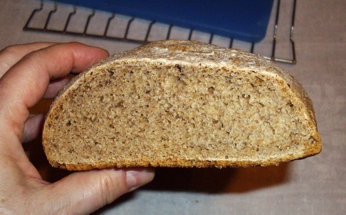 Artisan bread crumb