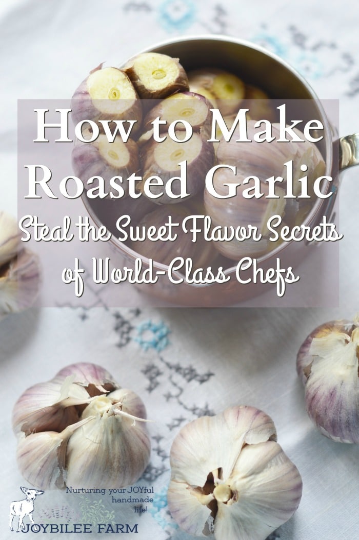 Roasted garlic is sweet, and complex, without the burning sensation of raw garlic. Roasted garlic has been cooked at low temperatures that caramelize the sugars, naturally occurring in all alliums. This gives roasted garlic a complex, delicious, warmth, not found on the supermarket shelf. Top chefs know this and incorporate roasted garlic in sauces, soups, dips, and meat dishes. But you don't have to spend big money at a fancy restaurant to enjoy the flavours of roasted garlic. It's easy to make it at home, and doesn't even take extra time.