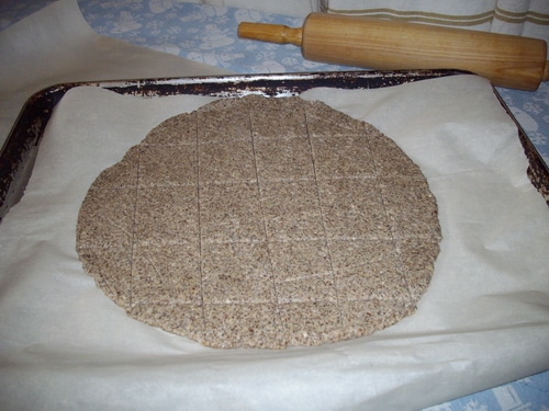 GF Flax crackers