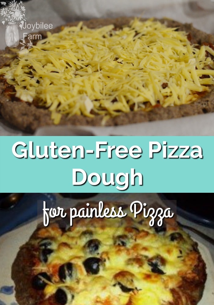 two pizzas - one uncooked and one baked