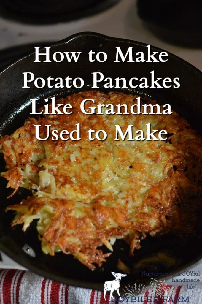 When you learn how to make potato pancakes you have a frugal, simple, but filling meal at your service for any time of day. 