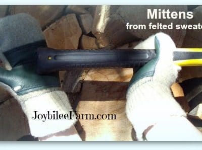 How to Make Eco-Mittens From Sweaters