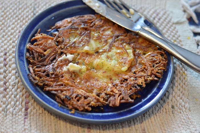 When you learn how to make potato pancakes you have a frugal, simple, but filling meal at your service for any time of day.