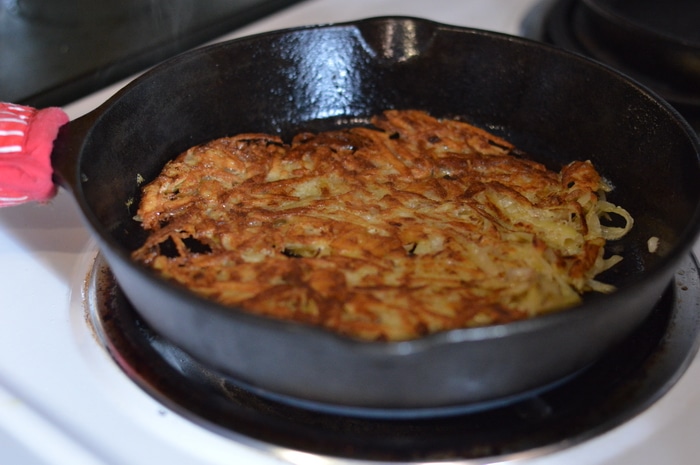 When you learn how to make potato pancakes you have a frugal, simple, but filling meal at your service for any time of day.