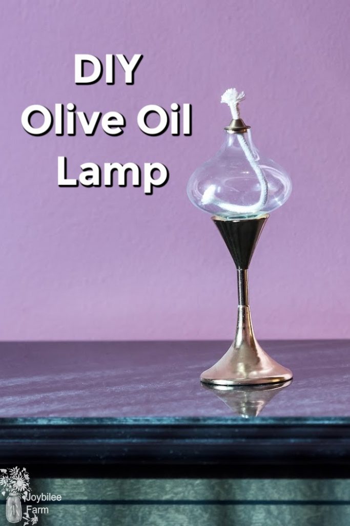 vintage oil lamp