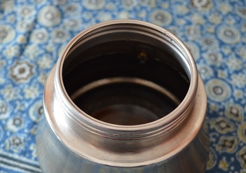 Moka pot fill line