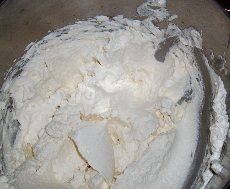 Whipped cream
