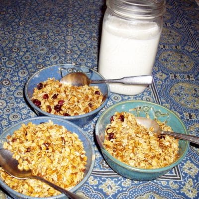 Kefir and Honey Granola Recipe
