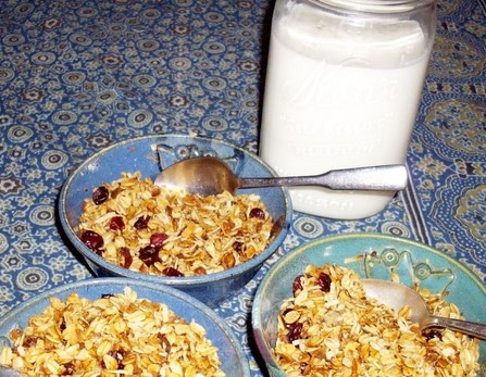 Kefir and Honey Granola Recipe