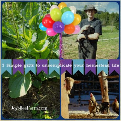 7 Simple Gifts to Uncomplicate your Homestead Life