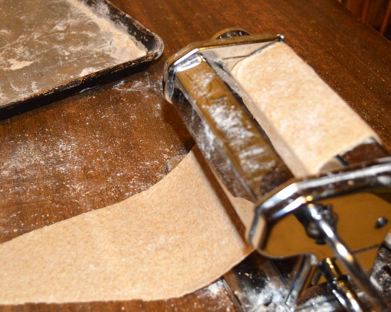 Pasta machine matzah