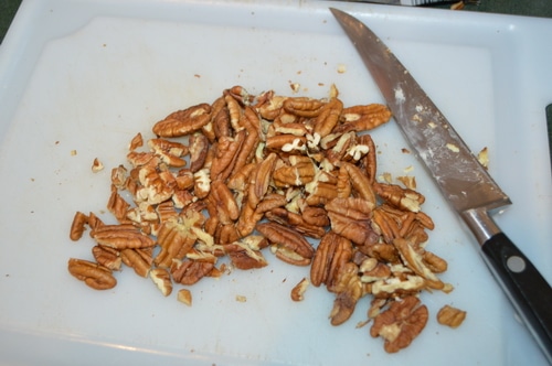 chopped pecans
