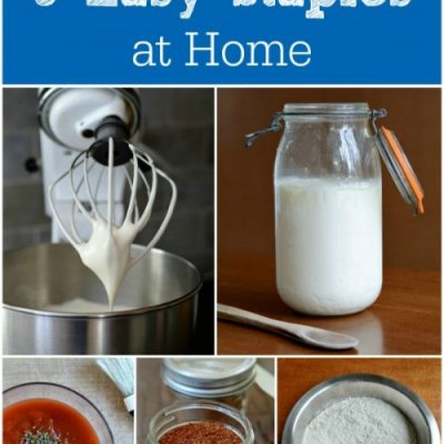 Make These 5 Easy Kitchen Staples at Home To Save Money