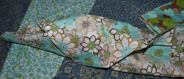 Cloth gift wrap 3rd step