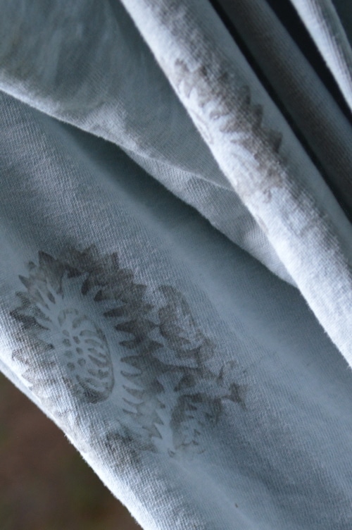 Tshirt bag embellishment
