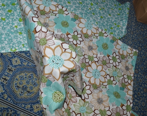 cloth gift wrap 2nd step