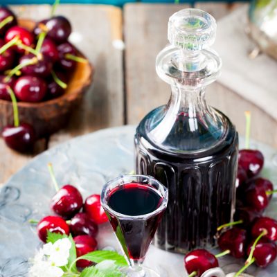 DIY Cherry Liqueur That is Perfect for Gift Giving