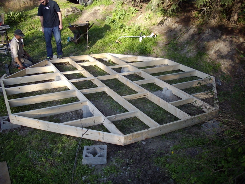 cottage foundation july 2011