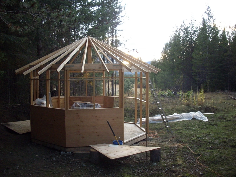cottage going up