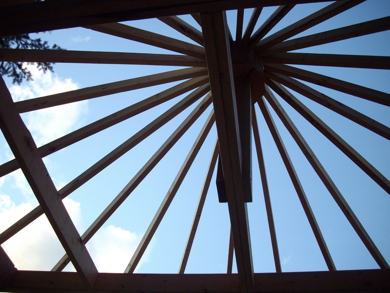 cottage roof beams