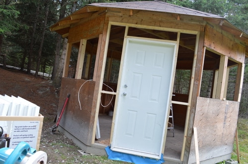 writer's retreat door