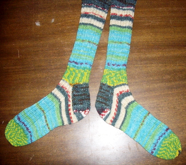 completed socks