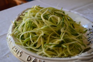 Low Carb Zucchini Noodles