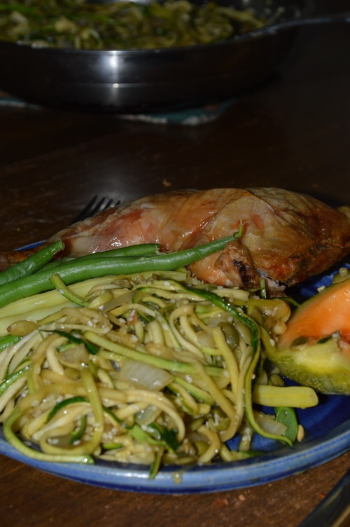 Vegetable noodles stir fried noodles with sesame