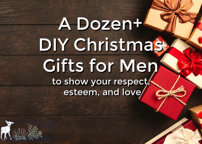 You can handcraft many DIY Christmas gifts that will show your respect, esteem, and love toward those special men in your life. Pick from over a dozen projects.