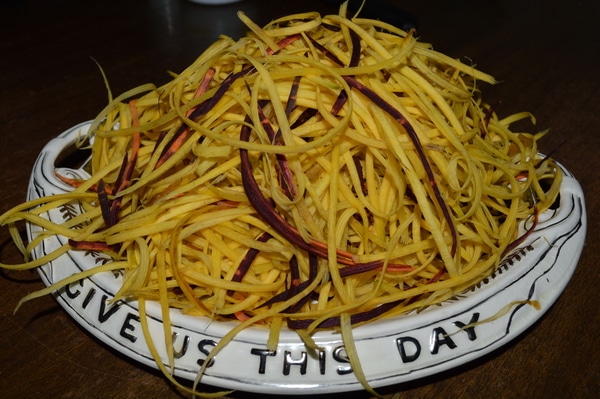 vegetable noodles carrot