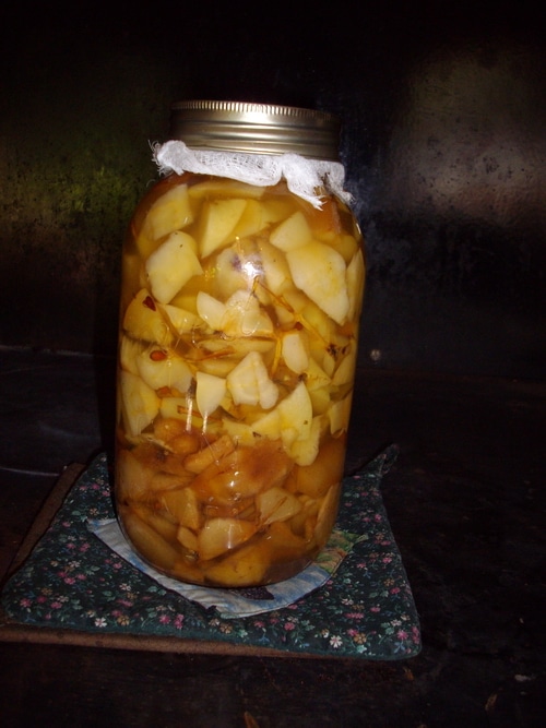 Scrap cider vinegar