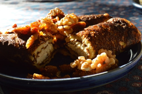 How to make crepes -- Cheese Blintzes with fig-goji berry sauce -- Joybilee Farm