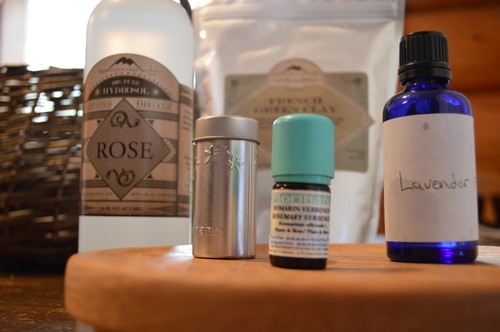 Homemade Facial Mask: French Green Clay and Roses -- Joybilee Farm