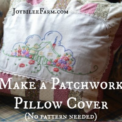 Little House on the Prairie® Patchwork Pillow Cover