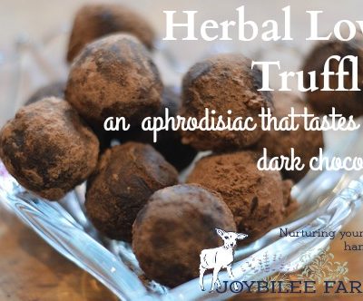 A Recipe for Herbal Love Truffles