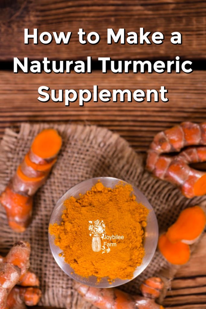 Fresh turmeric, ground turmeric on a wooden background