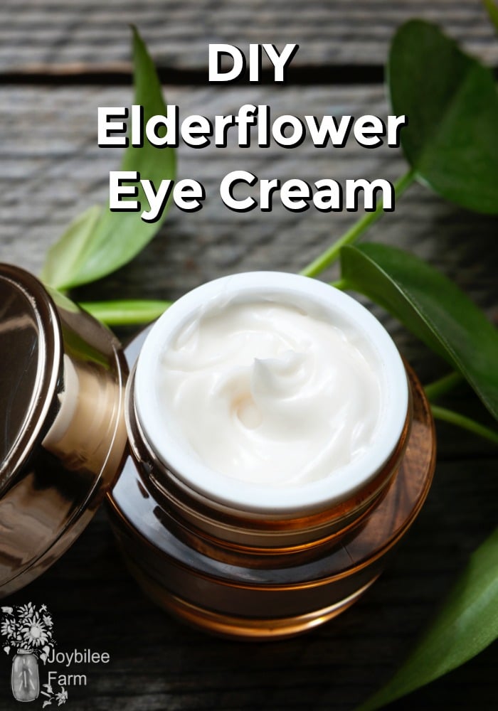 Jar of white eye cream