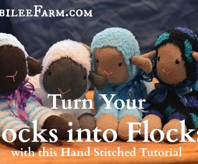 Turn Your Socks into Flocks with this Hand Stitched Tutorial