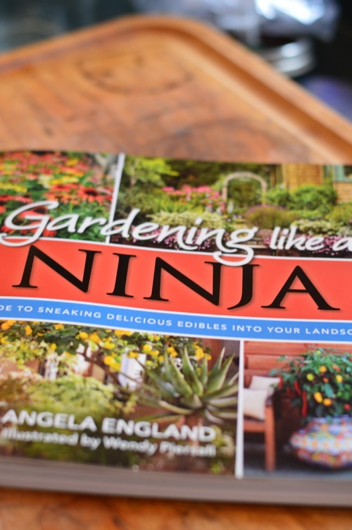 book cover gardening like a ninja