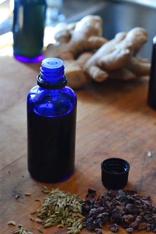 Bitters aid digestion, stimulate bile juices, and calm the nerves, engaging the para-sympathetic nervous system. When you taste bitters, your heart rate slows down, your glandular and intestinal activity increases, and the muscles in your intestinal tract relax, getting ready to digest. Your fight or flight response is relaxed in order to allow your body to nourish itself. Bitters stoke the inner digestive fire. And when the digestion is working optimally, so is the body.