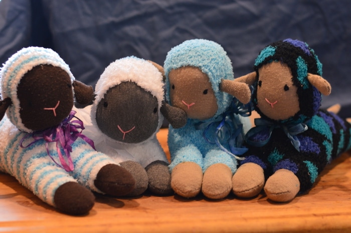 sarah sock lambs 1